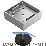 HETTICH LegaDrive Tischfu� Aluminium silber