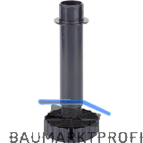 HETTICH KORREKT Sockelverstellfu� 130 mm, Kunststoff schwarz