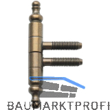 OTLAV Stil Einbohrband, Band-� 9 mm, Zink Messing patiniert