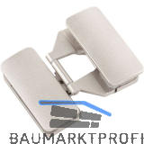 PR�META Glast�rscharnier Innenanschlag, Glas/Glas 5-8 mm, �W 190�, Zamak schwarz