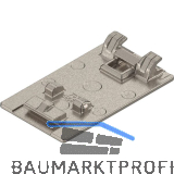 BLUM CRISTALLO Topfplatte f�r Spiegelt�r, Zink vernickelt, Kleben