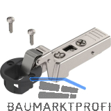BLUM CLIP top Glast�rscharnier 94�, 18mm gekr�pft mit Feder, Schrauben