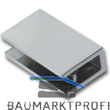 FONSEGRIVE Glastablar-Klemmtr�ger Umag, Glas 6-8 mm, B: 16 mm, verchromt poliert