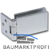 FONSEGRIVE Glast�rscharnier GBE 30, Glas 6-8 mm; 45x30mm, Messing verchromt matt