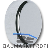 FONSEGRIVE Spiegelkappe zum Schrauben, Au�en �20mm, Innen �6mm, verchromt matt