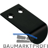 Ladengriff Xica LA 12, Breite 28 mm, Edelstahl schwarz matt