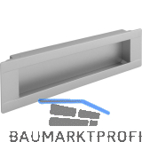 Muschelgriff Cian LA 160 mm, Breite 180 mm, ZN alufarbig lackiert