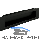 Muschelgriff Cian LA 160 mm, Breite 180 mm, ZN schwarz matt lackiert