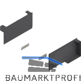 BLUM AVENTOS HK TOP Abdeckkappen-Set, Kunststoff tiefgrau