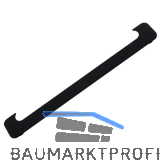 EFFEGI BREVETTI Klappenbeschlag UNICO Abdeckkappen verdeckt eingebaut schwarz