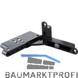 ANKOR DS-30 Einlass-Scharnier rechts unten/links oben mit D�mpfung, schwarz