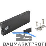 Bremsklappenhalter Link mit Stahlseil AL280 Gunmetal schwarz