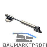 Hochstellst�tze Kraby, L 164, S-�ffn., 50 N, Metallguss champ./FE vernickelt