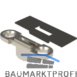 EFFEGI BREVETTI Bremsklappenhalter SlimWinch Zubeh�rset Aufbau, quarzgrau