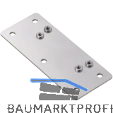LAMP� Montageplatte zu Klappbeschlag LAD-ST, Edelstahl