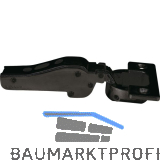 LAMP� Schwerlast M�bel Scharnier 95�, Mittelanschlag, mit Feder, schwarz