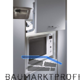 PEKA Hochschwenkbeschlag HB 500 KB 900-1200, Tragkraft 0-7 kg, silber