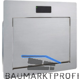 LAMP� Ber�hrungslose Mehrzweckklappe 395 x 340, Edelstahl