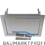 LAMP� Einwurfklappe ged�mpft eckig 218 x 164 mm Edelstahl
