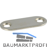 LAMP� Gegenst�ck zu Magnetschnapper MC-159, Stahl vernickelt