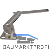 LAMP� Truhenbeschlag NSDX-20L, Links, Stahl vernickelt