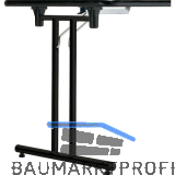 CORBETTA Klapptischgestell Flexo 1, Breite 596 mm, schwarz