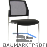 TOPSTAR Besucherstuhl BtoB 10 Netz chrom/schwarz