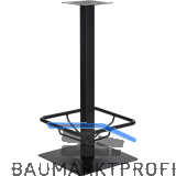POHL Plattenstehtischgestell Fu�st�tze Bayreuth 1 - schwarz beschichtet