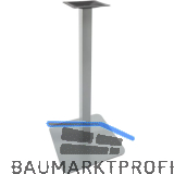 POHL Plattenstehtischgestell Coburg - silberfarbig beschichtet