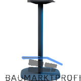 Plattentischgestell Slim, H�he 720, Bodenplatte 390x390, Stahl RAL-Farbe