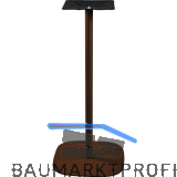 Tischgestell Slim, H�he 1070, Bodenplatte 485x485, Stahl RAL-Farbe