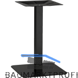 POHL Platten-Tischgestell Retz schwarz beschichtet