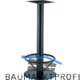 Plattenstehtischgestell Fu�st�tze Rondal 3 K - schwarz beschichtet