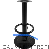 Barhockergestell Filzmoos - schwarz beschichtet