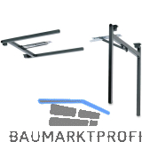 Klapptischgestell 808 - schwarz beschichtet
