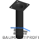 ELEMENT SYSTEM M�belfu� Rundrohr � 30 mm, L�nge 150 mm, Stahl schwarz