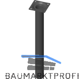 ELEMENT SYSTEM M�belfu� Rundrohr � 30 mm, L�nge 300 mm, Stahl schwarz