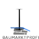 Plattenstehtischgestell Rondal 1 - schwarz beschichtet