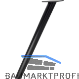 SIMAUSROM Tischfu� schr�g DM 60 x 720 mm schwarz matt