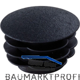 Lamellenstopfen gew�lbt � 18mm Wandst�rke 0,8 - 2 mm schwarz