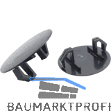 Lochblendstopfen rund DM 15 - 18 mm Kunststoff schwarz