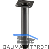 Dekorfu� Fu� � 30 mm, L�nge 190 mm, Stahl, Edelstahl Effekt