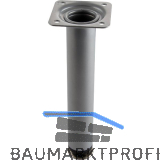 Dekorfu� Fu� � 30 mm, L�nge 190 mm, Stahl silber RAL 9006