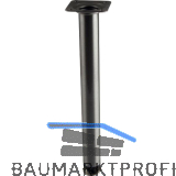 Dekorfu� Fu� � 30 mm, L�nge 290 mm, Stahl Edelstahl Effekt