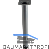 Dekorfu� Fu� � 30 mm, L�nge 290 mm, Stahl silber RAL 9006