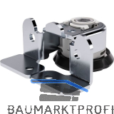 H�henversteller Integrato Tech A H�he 23 mm, Zinkdruckguss/Kunststoff schwarz