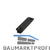 CAMAR Befestigungsplatte Unico Einschrauben Kunststoff schwarz