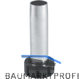 CAMAR Sockelverstellfu� Stahl konisch 80mm Stahl verzinkt