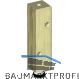 Sockel-H�henversteller 135 x 34 x 34 mm, Fichte