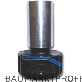 CAMAR Sockelverstellfu� 28 x 120 mm Stahl verzinkt/Kunststoff schwarz